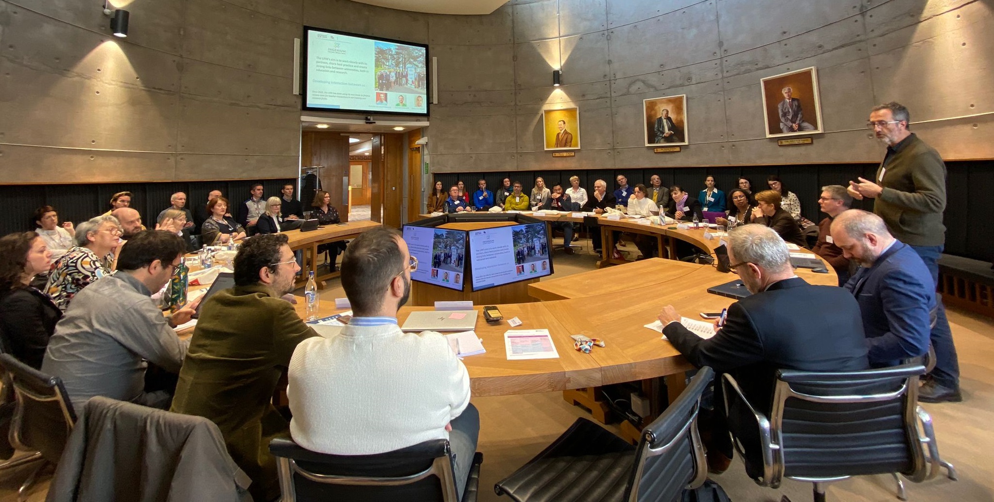 URN delegation visits MTU