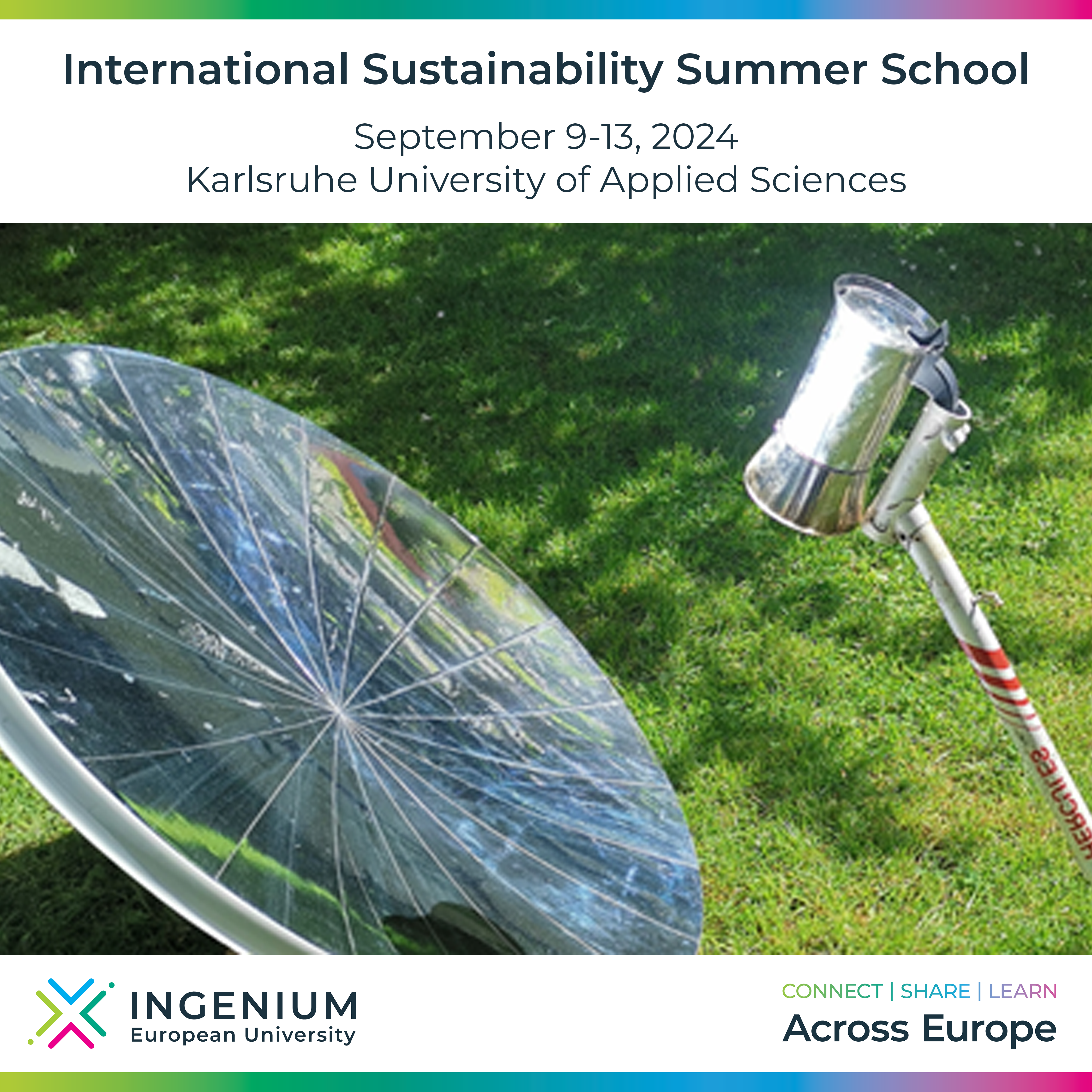 International Summer School for sustainability at HKA