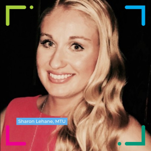 Sharon smiling in a profile picture.